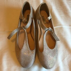 Sparkly T-strap Flats from Urban Outfitters